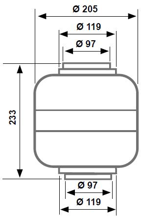 Ventilator centrifugal ASPIRA ASPIRKAPPA SUPER - DIMENSIUNI
